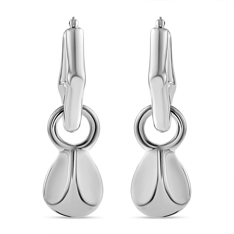 Rhythm Drop Earrings in Sterling Silver 9.93 Grams
