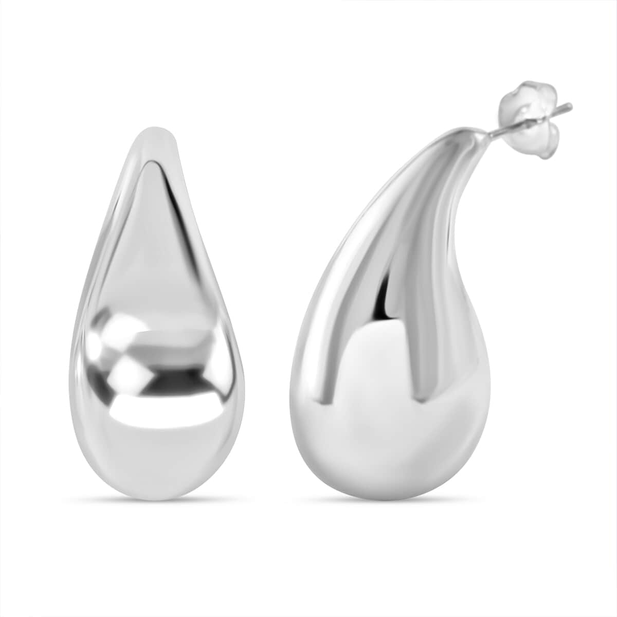 Sterling Silver Rain Drop Earrings 8.8 Grams image number 0