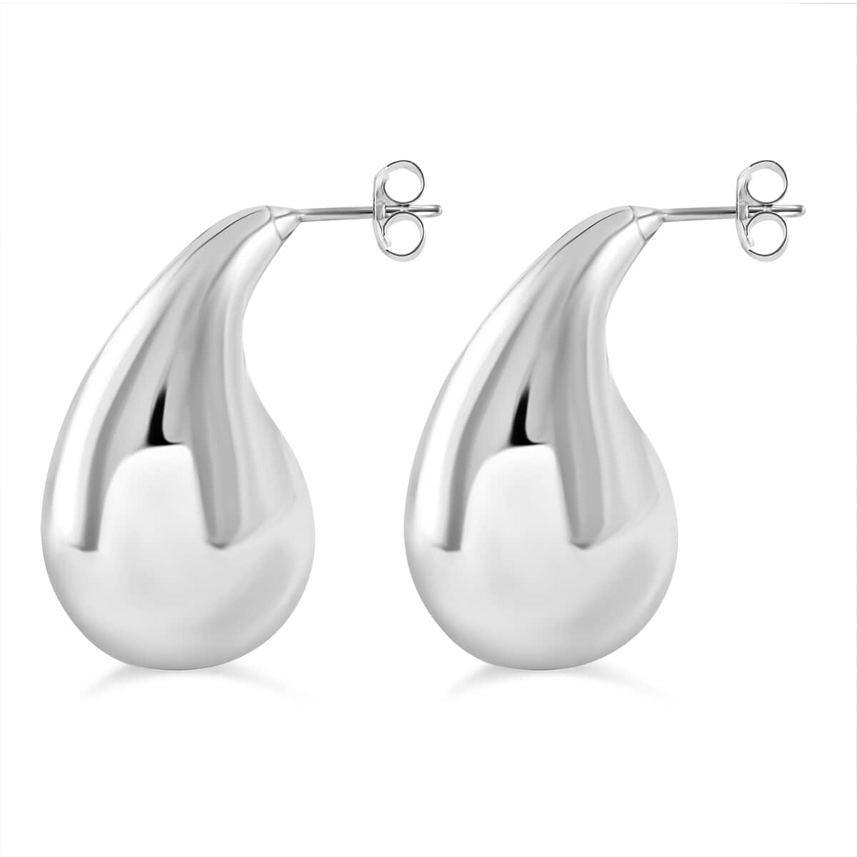 Sterling Silver Rain Drop Earrings 8.8 Grams image number 2