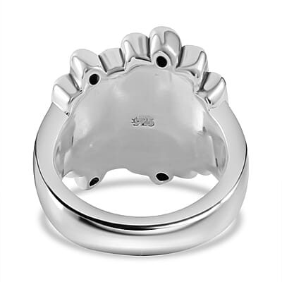 Sterling Silver Modern Pillar Ring (Size 10.0) 5.70 Grams