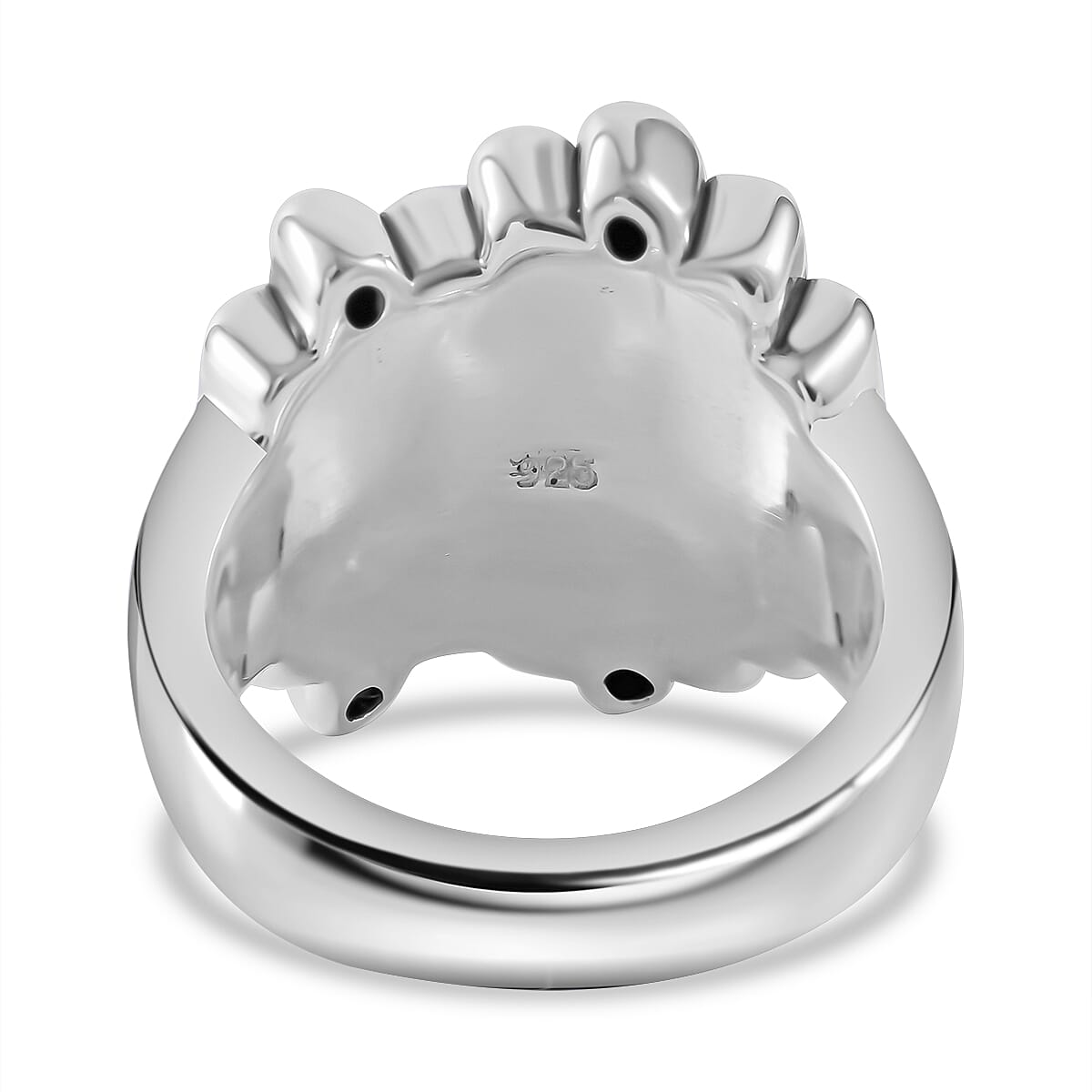 Sterling Silver Modern Pillar Ring (Size 6.0) 5.70 Grams image number 3