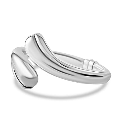 Openable Bangle Bracelet in Sterling Silver (7.25 In) 20.65 Grams