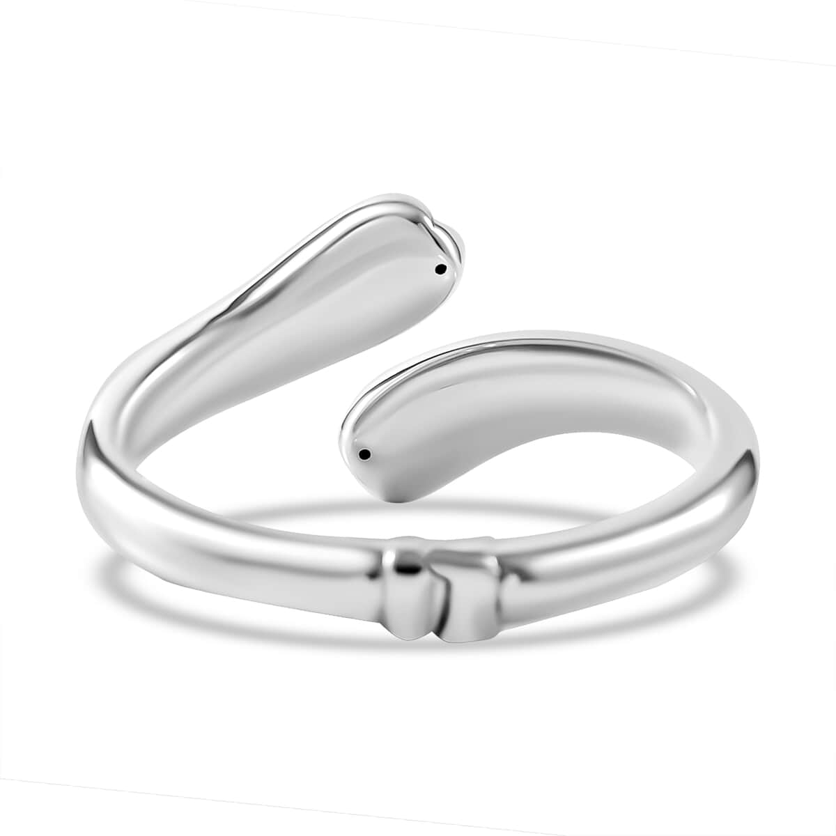 Sterling Silver Openable Bangle Bracelet (7.25 In) 20.65 Grams image number 3