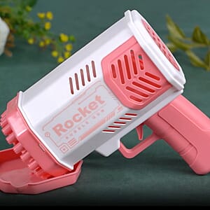 Set of 2 BO 40holes Bubble Baster Bubble Gun with Light (4xAA Battery Not Included)