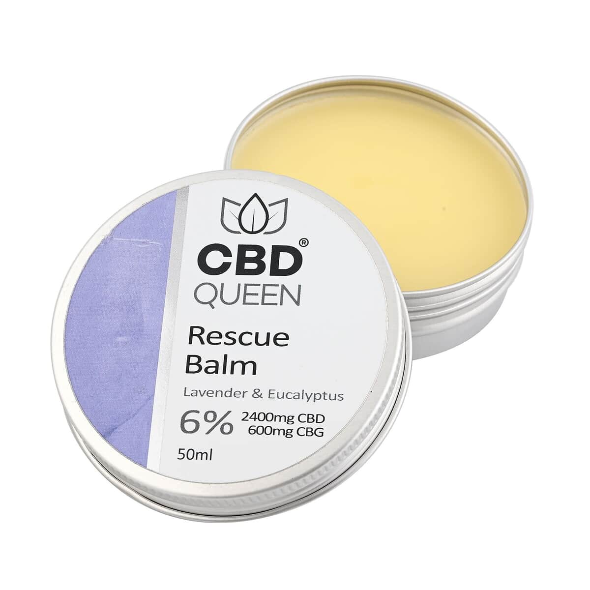 CBD Queen 50ml Rescue Balm - 6% (3000mg) image number 1