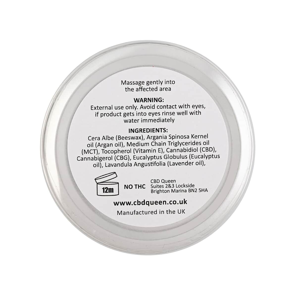 CBD Queen 50ml Rescue Balm - 6% (3000mg) image number 2