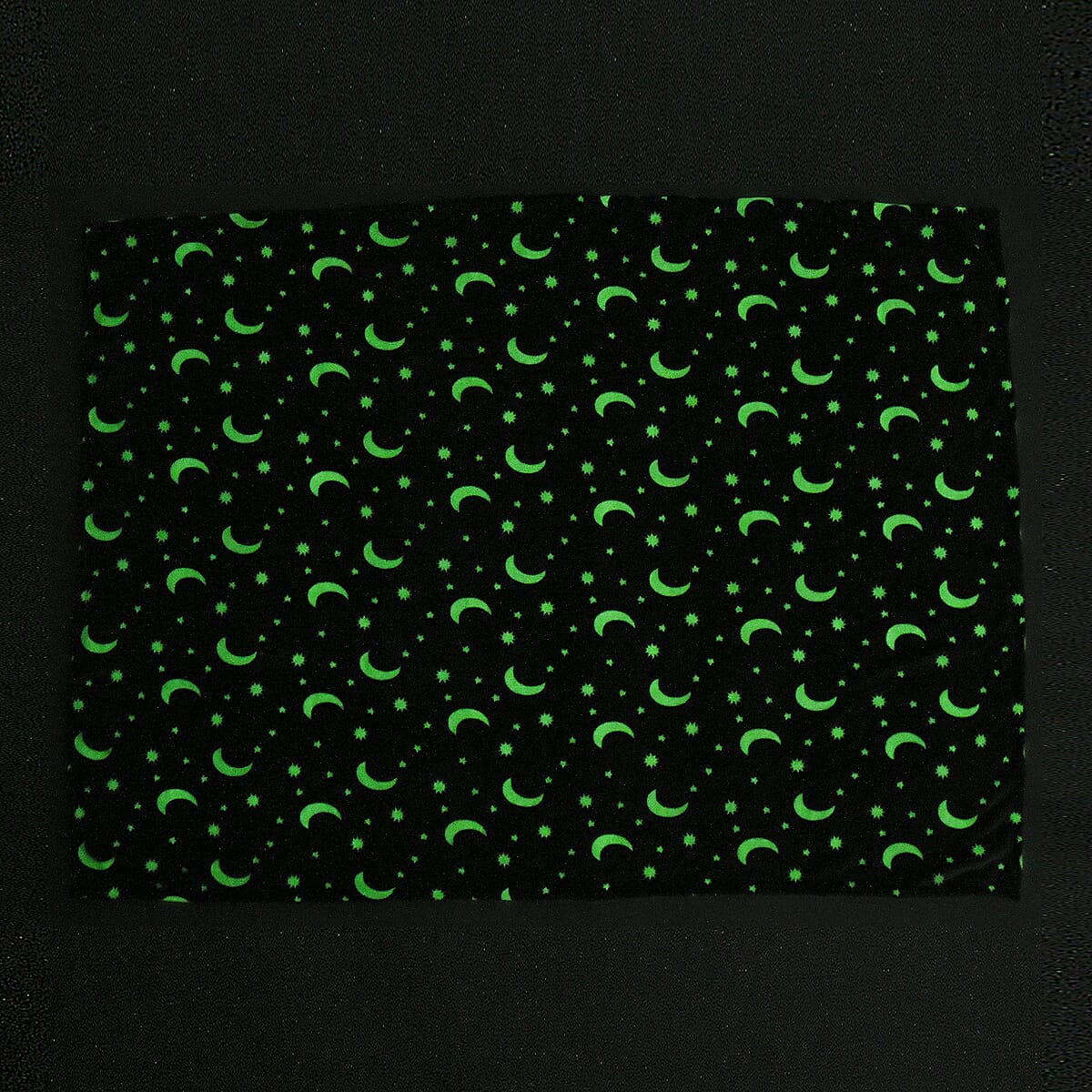 Livmore Gray Moon & Star Glow in the Dark Blanket image number 2
