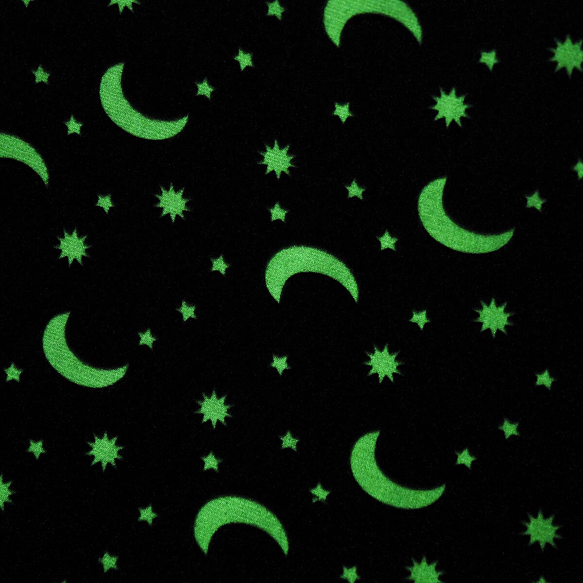 Livmore Gray Moon & Star Glow in the Dark Blanket image number 3
