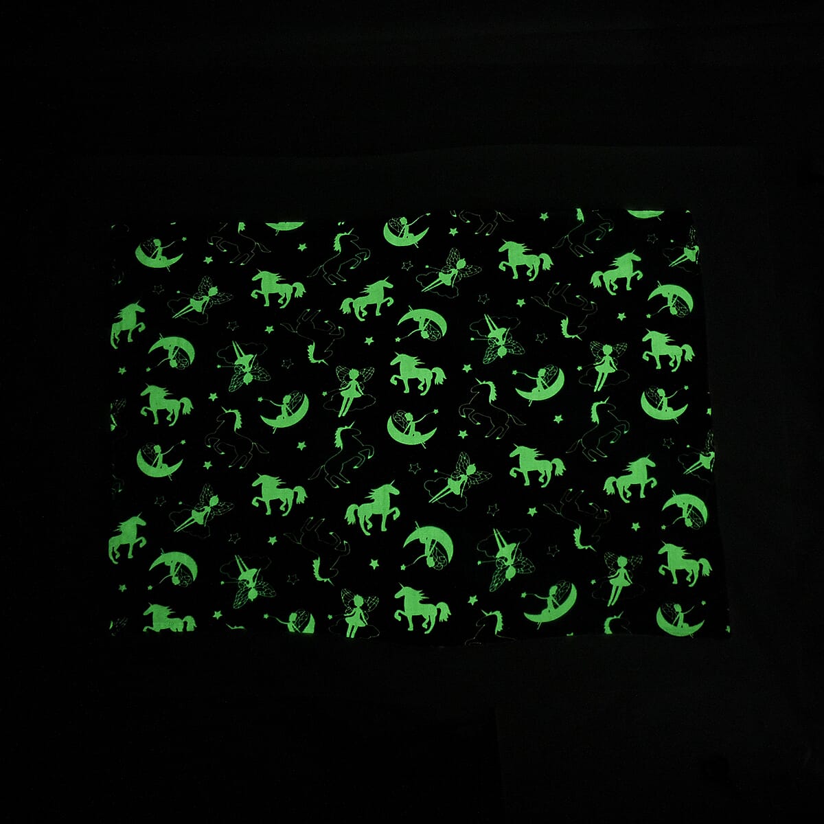 Multi Color Angel Glow in the Dark Blanket image number 2