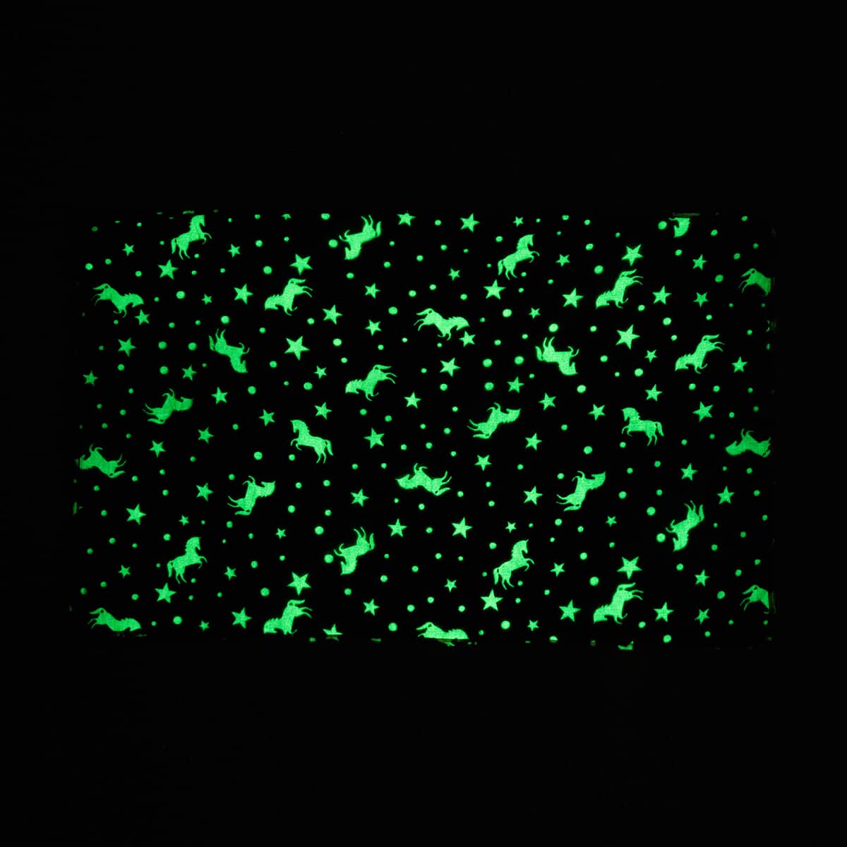 Multi Color Horse Pattern Glow-in-The-Dark Carpet image number 1