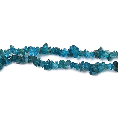 Malgache Neon Apatite Chips 140.00 ctw Necklace 36 Inches