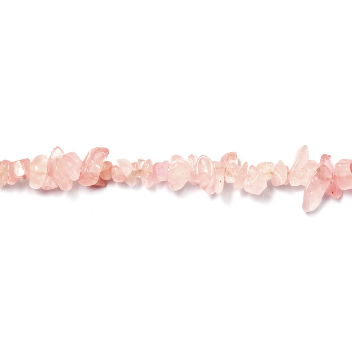 Galilea Rose Quartz Chips 197.00 ctw Necklace 28 Inches image number 4