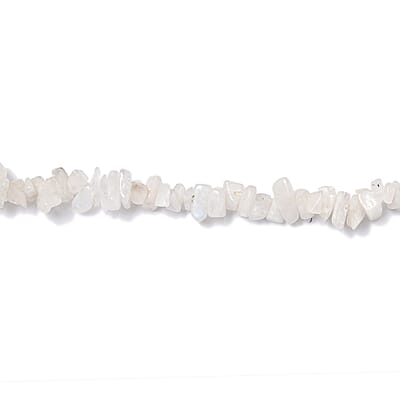 Rainbow Moonstone Chips 235.00 ctw Necklace 28 Inches