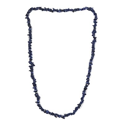 Sodalite Chips 255.00 ctw Necklace 28 Inches