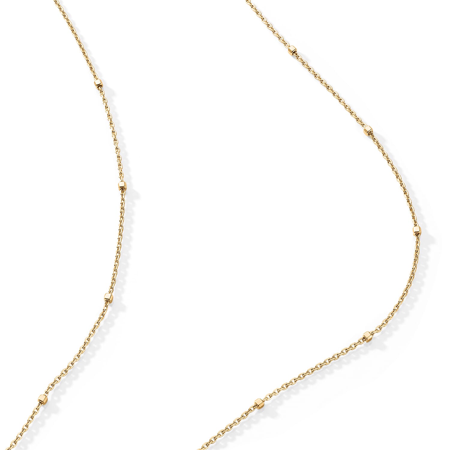 Chain Necklace in 14K YG Over Sterling Silver 2.0 Grams 24 Inches