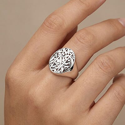 Ring in Sterling Silver (Size 9.0) 9.40 Grams