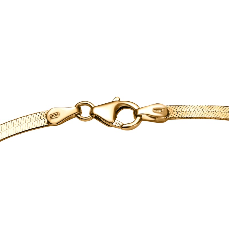 Betroka Blue Apatite 1.80 ctw Necklace in 18K Vermeil Yellow Gold Over Sterling Silver 18 Inches