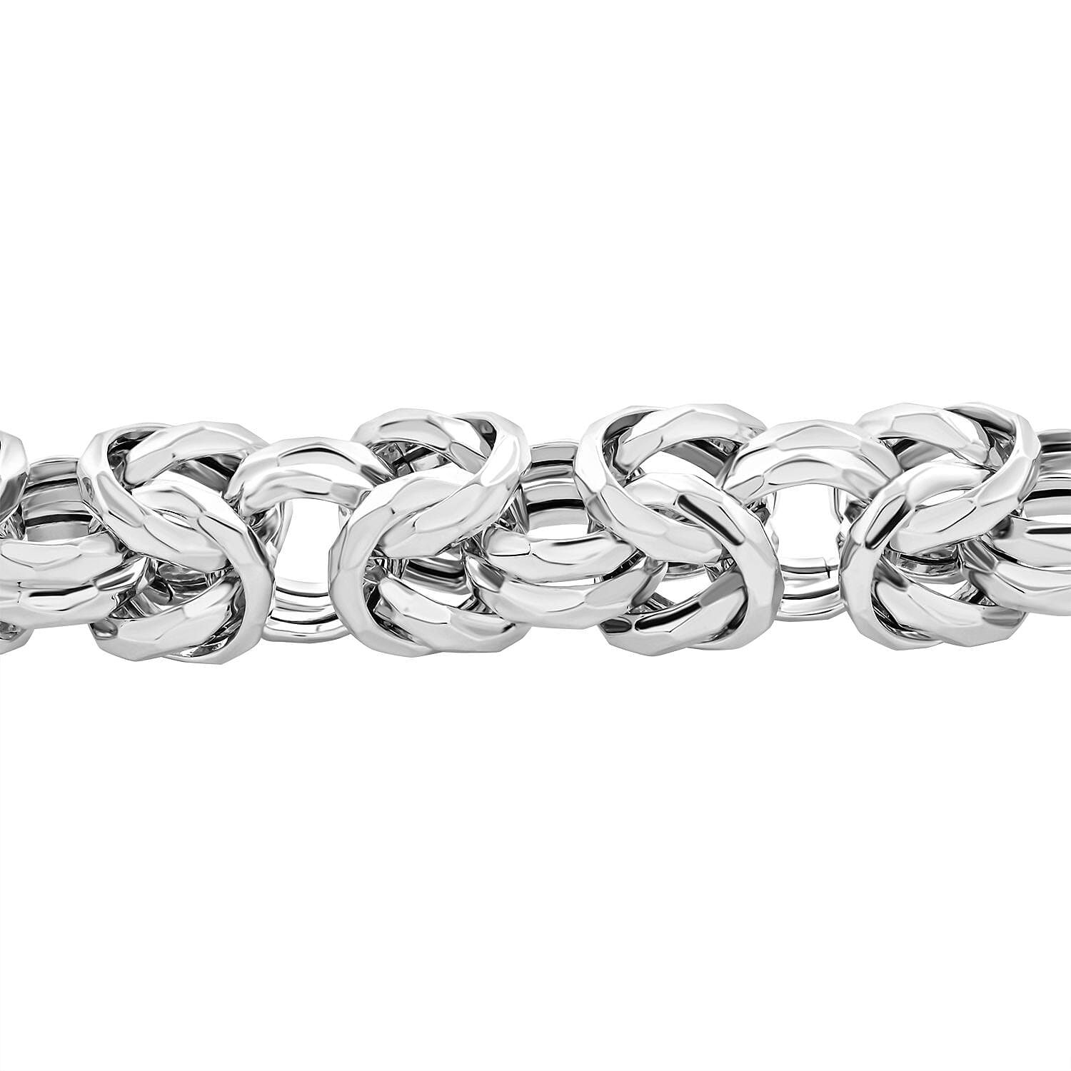 Sterling Silver Bracelet (7.50 In) 17.60 Grams