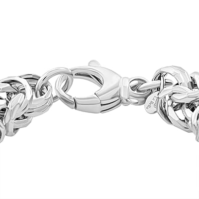 Sterling Silver Bracelet (7.50 In) 17.60 Grams