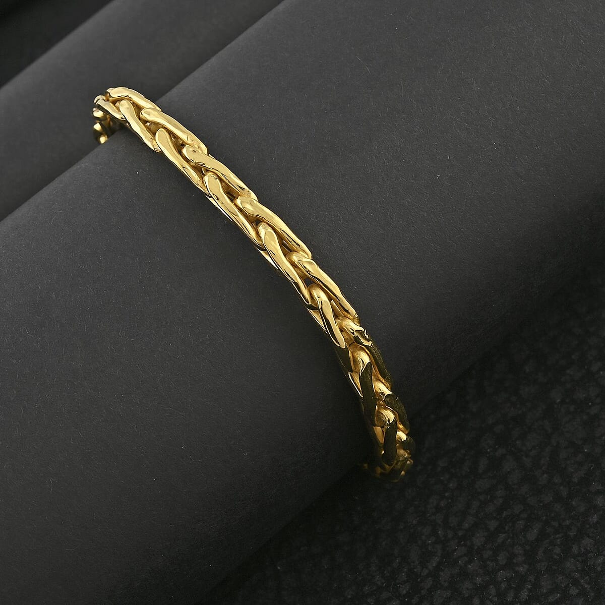 Bracelet in 14K Yellow Gold Over Sterling Silver 9.30 Grams (7.50 In) image number 1