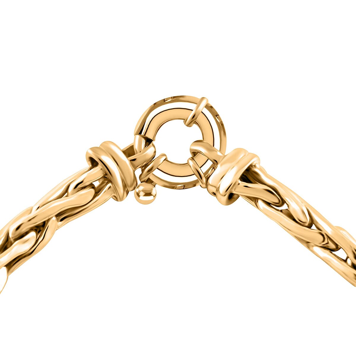 Bracelet in 14K Yellow Gold Over Sterling Silver 9.30 Grams (7.50 In) image number 2