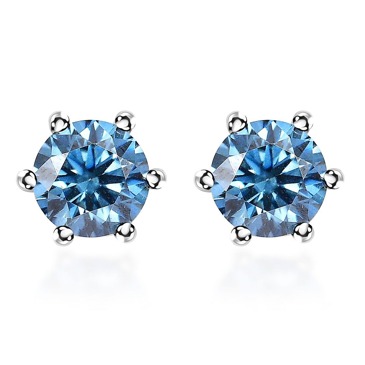 Blue Moissanite - Product card gallery slide 1 (9432285315327)