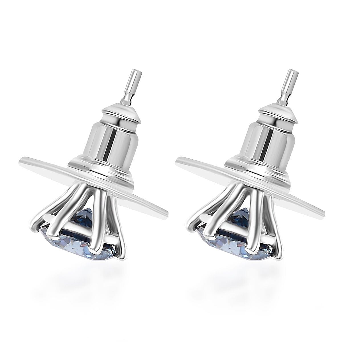 Blue Moissanite - Product card gallery slide 4 (9432285315327)