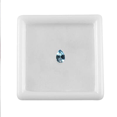 AAAA Swiss Blue Topaz (Pear 20x15 mm) 15.00 ctw