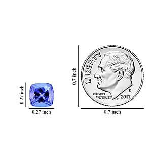 Premium Tanzanite (Cush 7 mm) 1.50 ctw