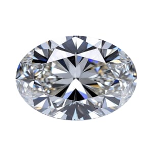 IGI Certified Luxuriant Lab Grown Diamond (G VS2) (Oval 10.1x7.6 mm) 3.00 ctw