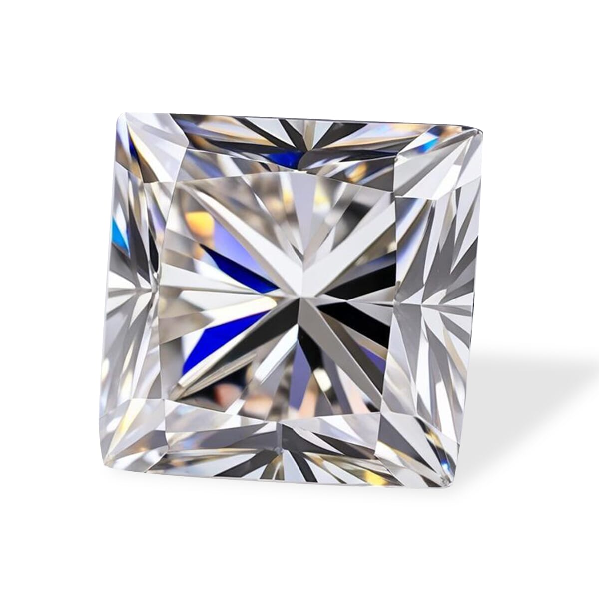 IGI Certified Luxuriant Lab Grown Diamond (Princess) (E-F, VS) 1.50 ctw image number 2