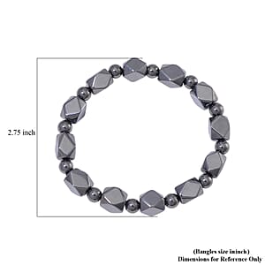  Terahertz 90.00 ctw Octagon Block Stretch Womens Bracelet (6.5-7In)