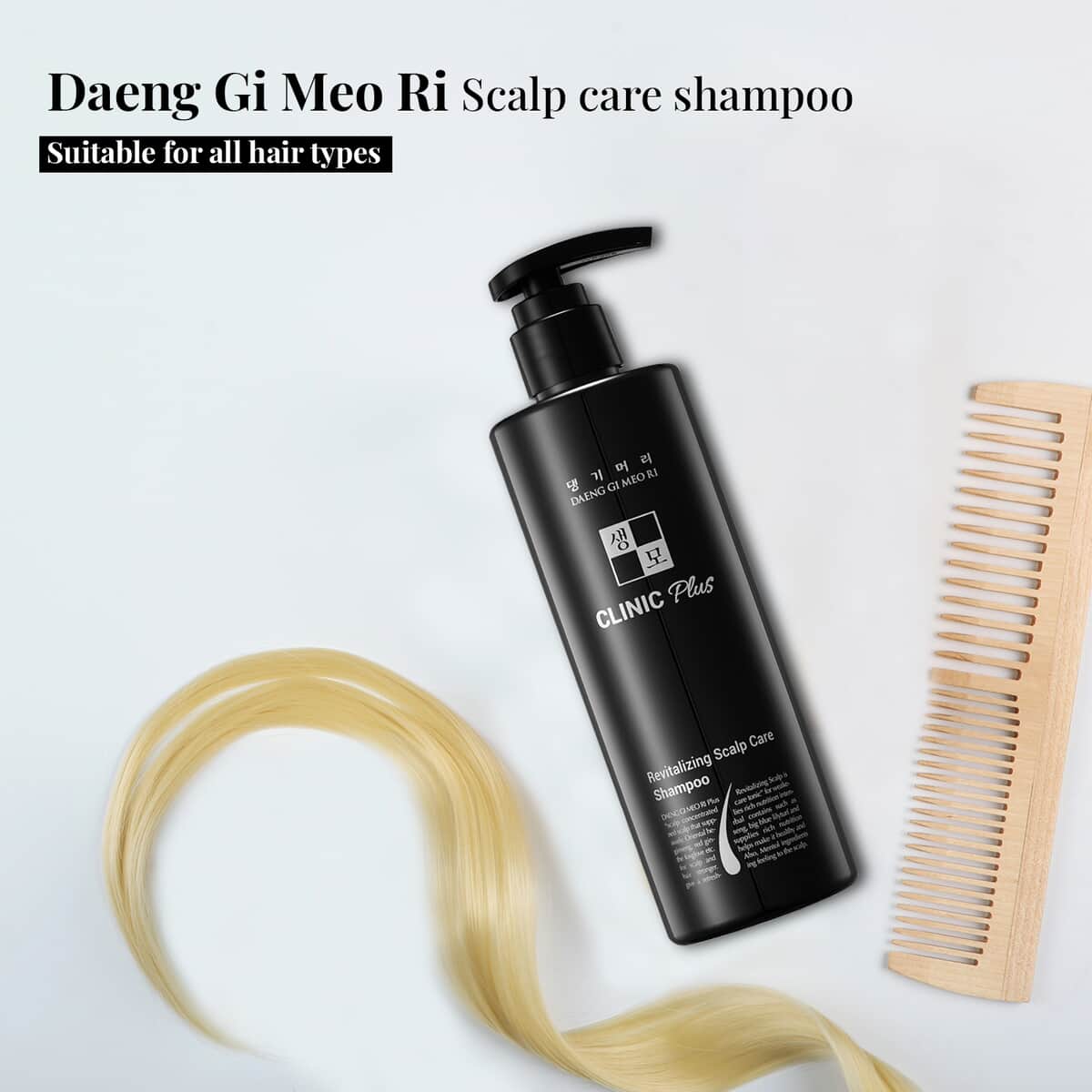 Daeng Gi Meo Ri Clinic Plus Revitalizing Scalp Care Shampoo (9.4oz) image number 3