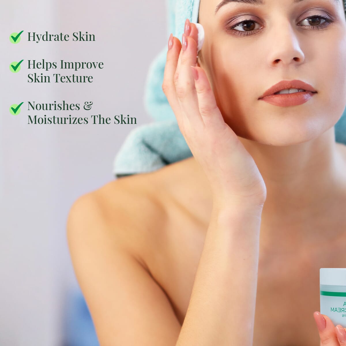 Jigott Aloe Vera Water Bomb Cream (5.07oz) image number 2