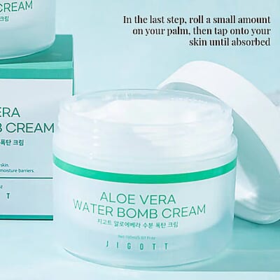 Jigott Aloe Vera Water Bomb Cream (5.07oz)
