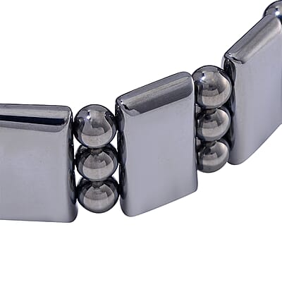  Terahertz 230.00 ctw Block Stretch Men's Bracelet (8-8.5In)