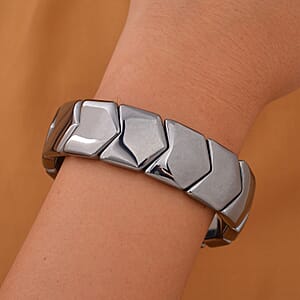  Terahertz 210.00 ctw Block Stretch Men's Bracelet (7.5-8.0In)