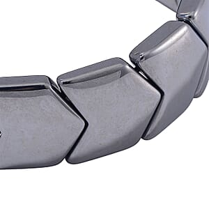  Terahertz 210.00 ctw Block Stretch Men's Bracelet (7.5-8.0In)