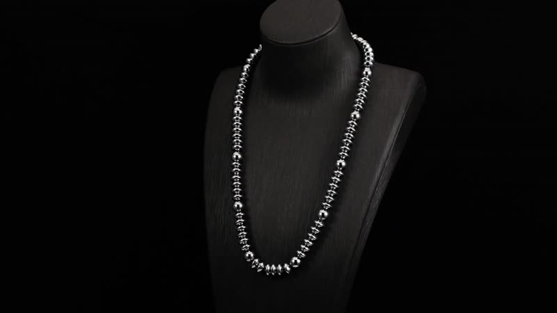 Hematite Stretch Section Bracelet 190.00 ctw