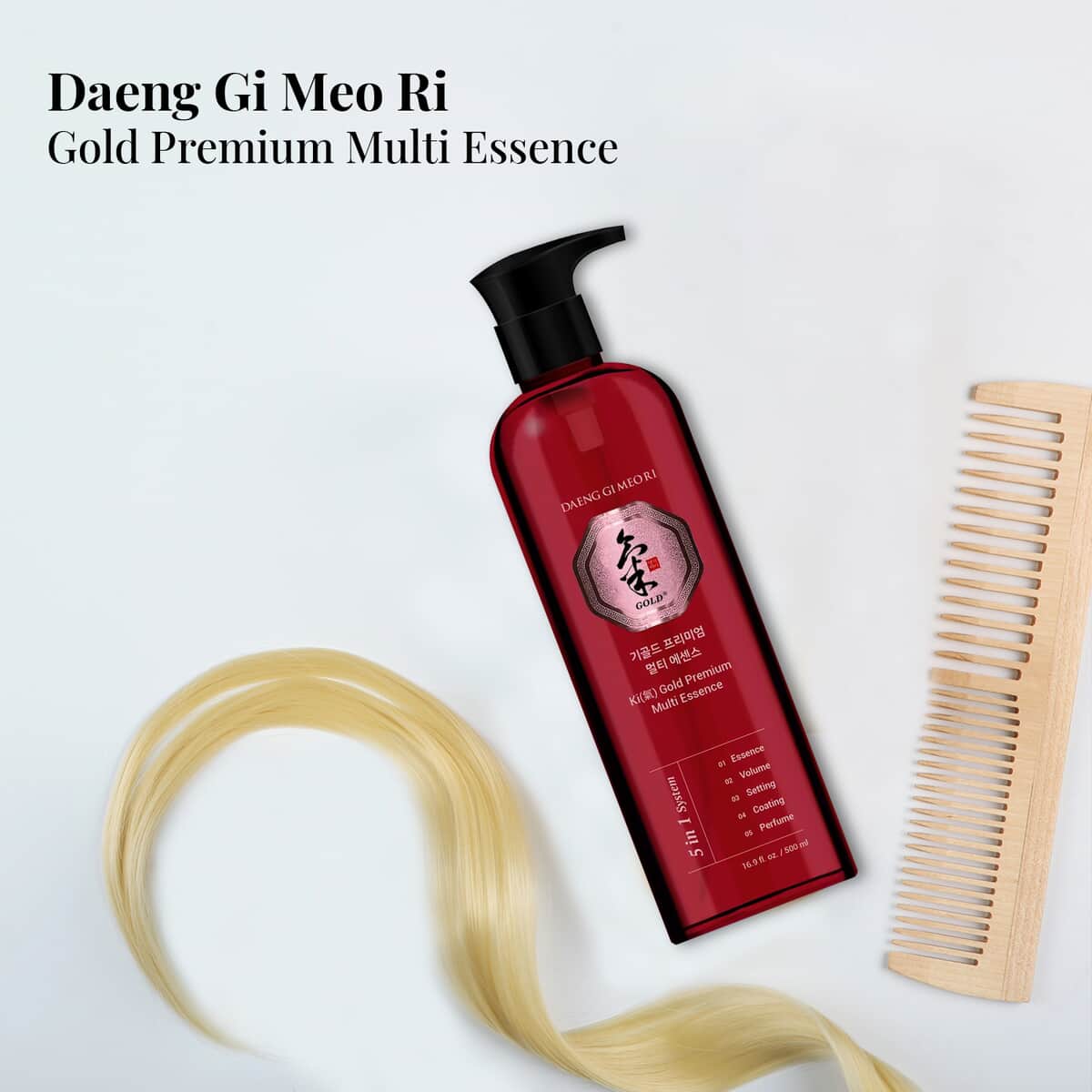 Daeng Gi Meo Ri 5 in 1 Gold Premium Multi Essence System (16.9oz) image number 3