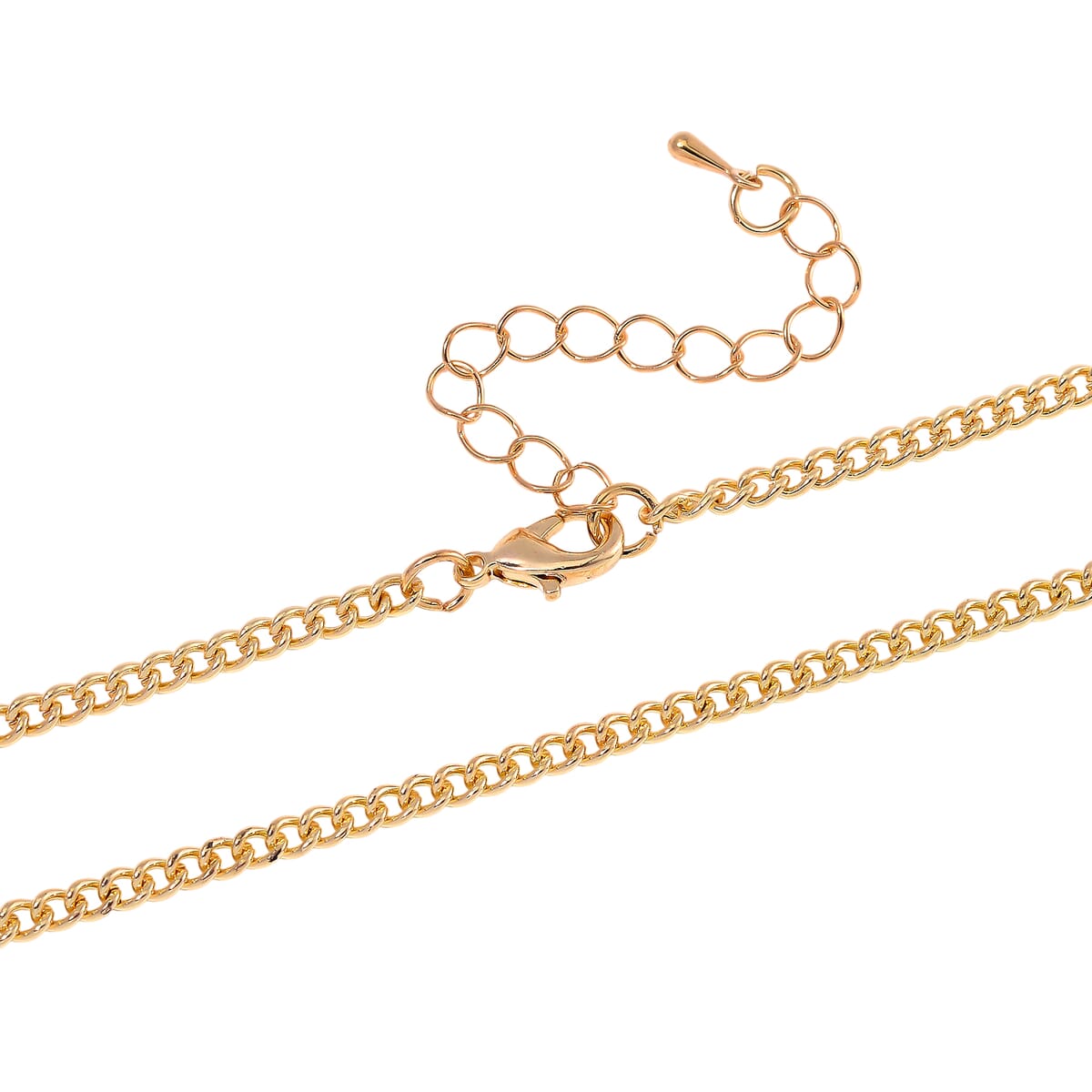 White and Black Austrian Crystal Snake Necklace in Goldtone 20-22 Inches image number 3