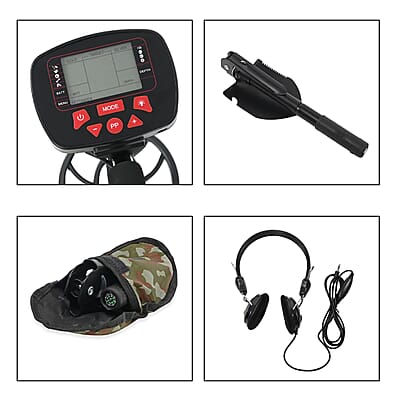 Red Metal Detector
