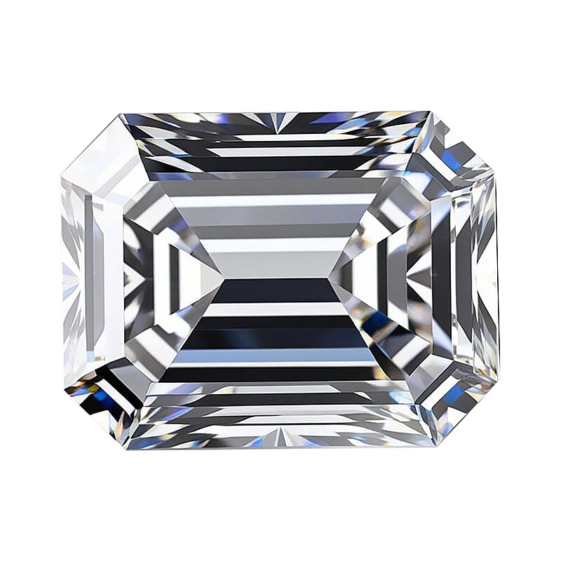 IGI Certified 5.00 ctw Emerald Cut Lab Grown Diamond Loose Gemstone – G VS2
