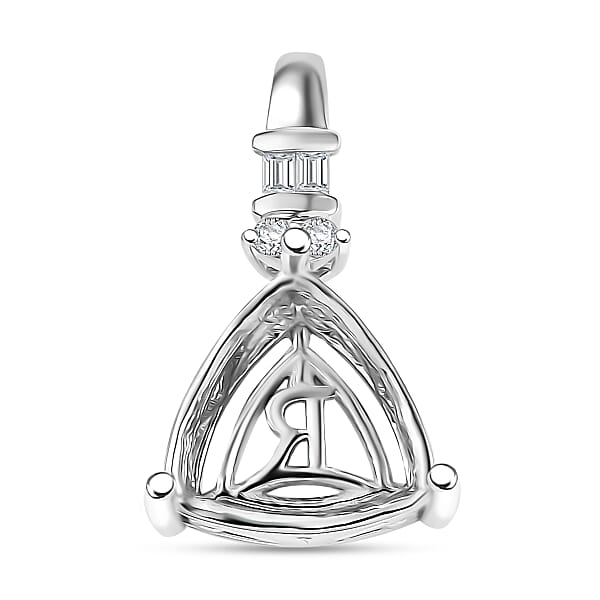 Rhapsody Diamond E-F VS2 0.06 ctw Pendant in 950 Platinum
