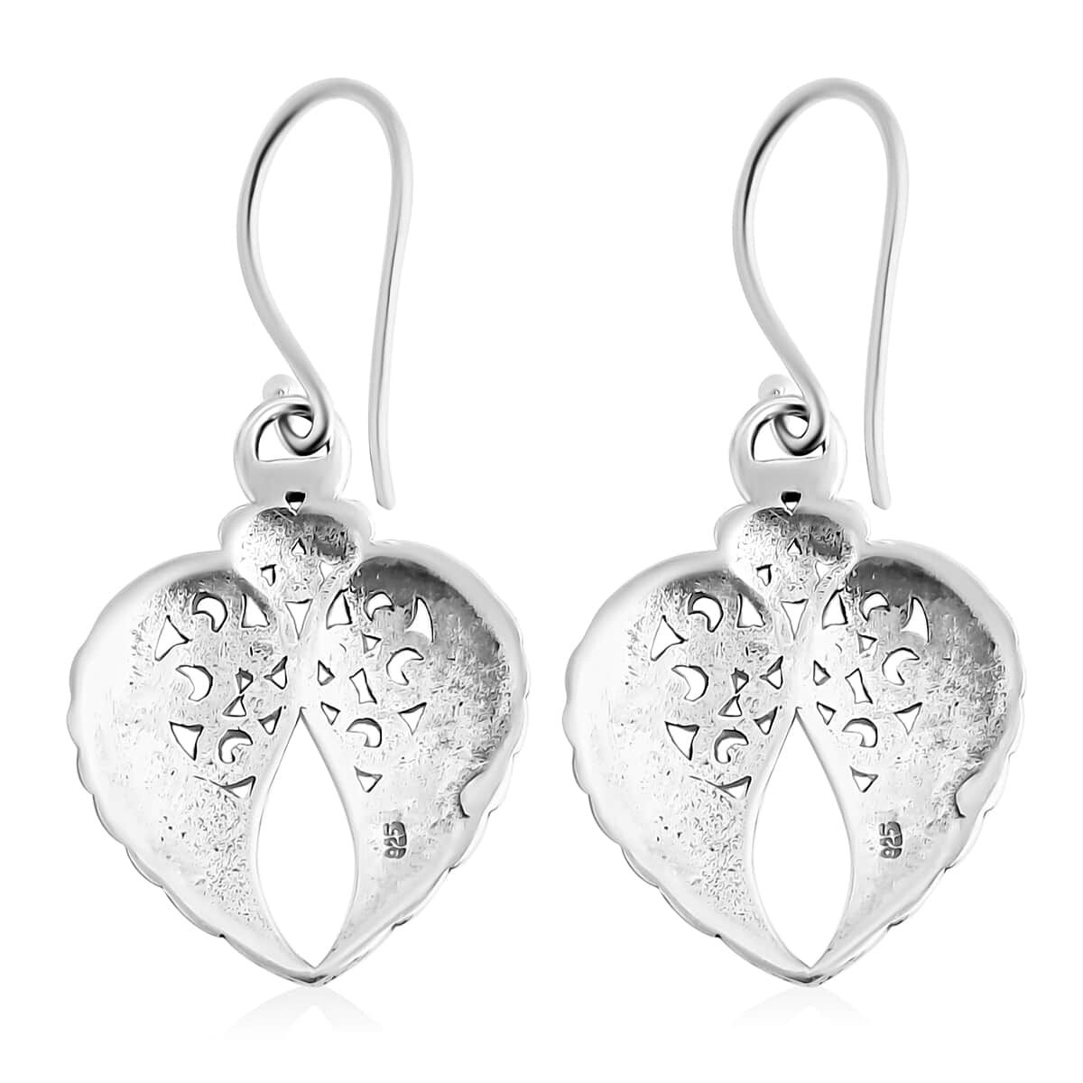 Bali Legacy Angel Wings Earrings in Sterling Silver 4.20 Grams image number 3