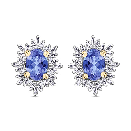 Tanzanite / A / Yellow Gold Over Sterling Silver - Product card gallery slide 1 (10177634926905)