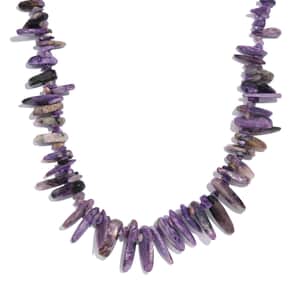 Chaorite 177.00 ctw Necklace 20 Inches in Stainless Steel