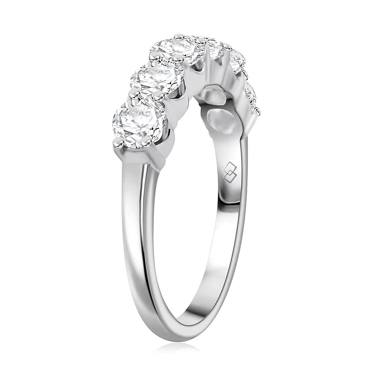 Ankur Treasure Chest 14K White Gold Luxuriant Lab Grown Diamond Ring (Size 7.0) 1.65 ctw image number 8