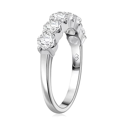 Luxuriant Lab Grown Diamond G SI 1.65 ctw Ring in 14K White Gold (Size 7.0)