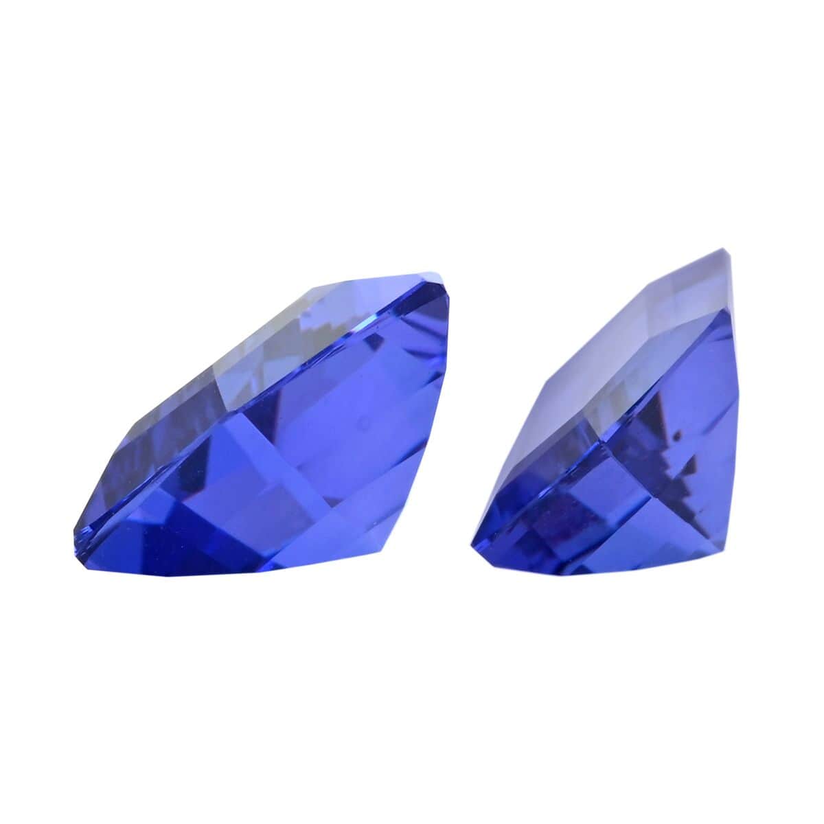 Certified & Appraised AAAA Tanzanite Set of 3 (Fancy Free Size) 18.77 ctw image number 1